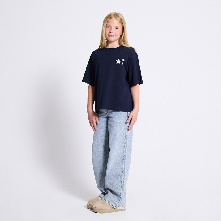 Boxy printed tee "Sissela"